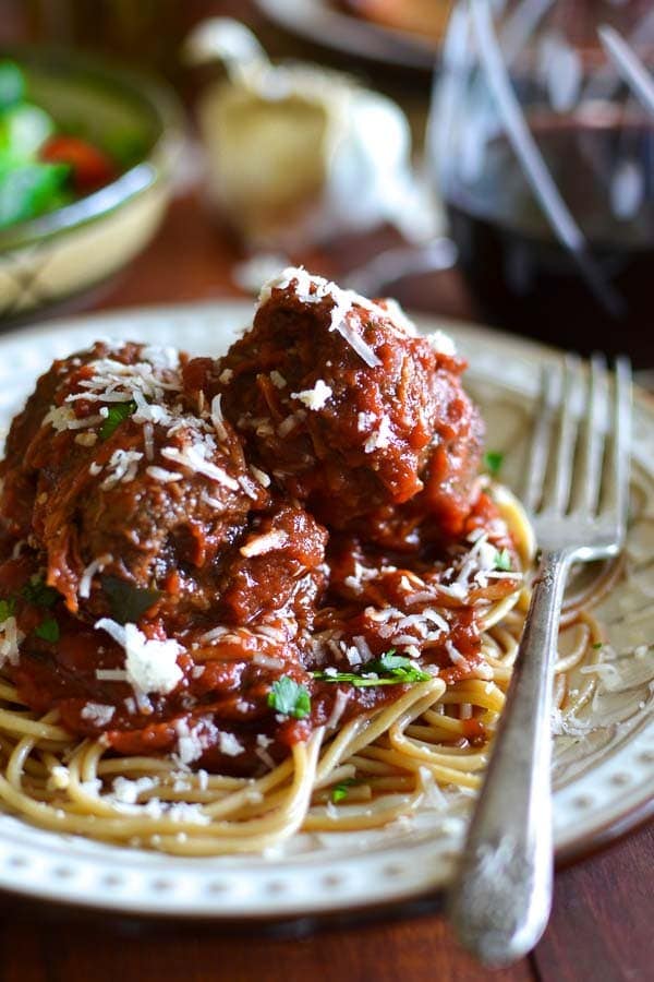 {21 Day Fix} All Day Tomato Sauce with Braciole