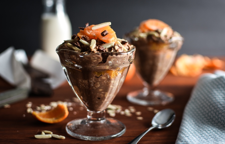 Clementine and Cocoa Overnight Oats
