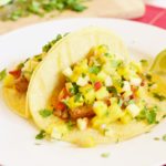 21 Day Fix Chipotle Pork Soft Tacos with Pineapple Salsa