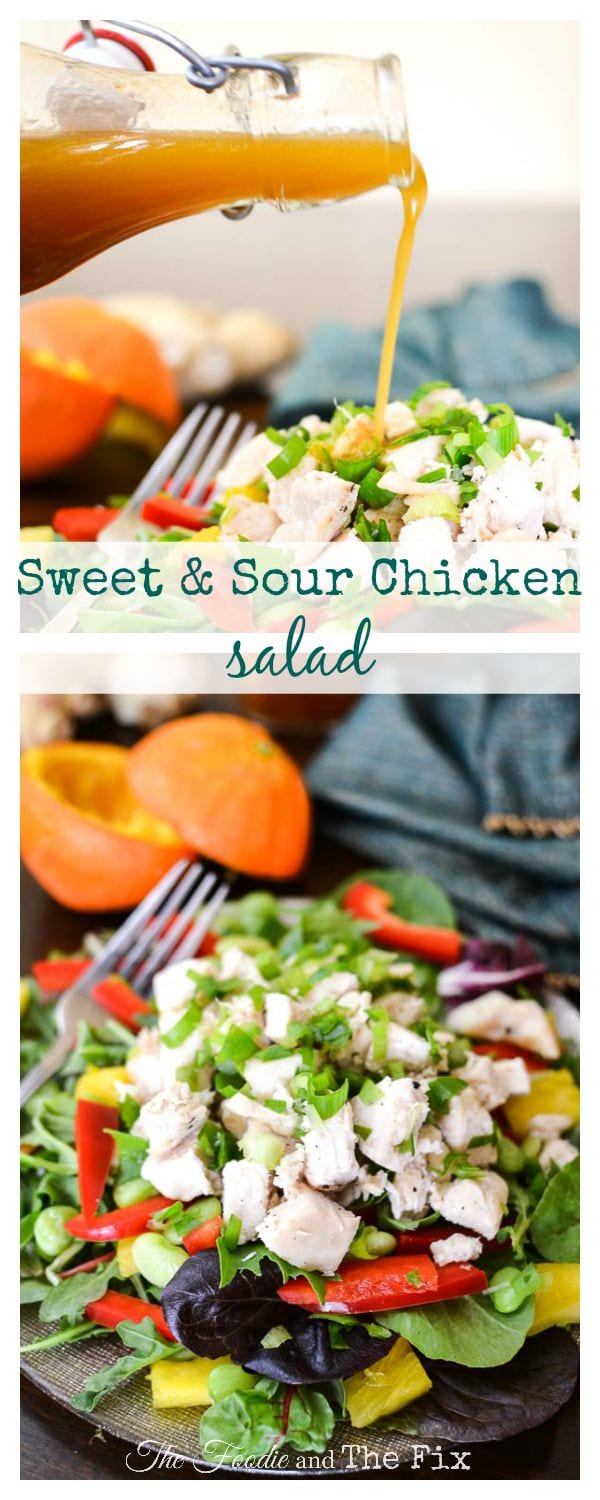 Sweet & Sour Chicken Salad