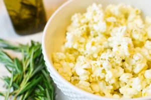 Rosemary-Pecorino Popcorn