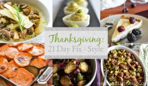 Thanksgiving 21 Day Fix Style