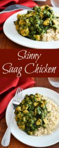 Skinny Saag Chicken