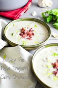 21 Day Fix New England Clam Chowder