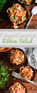 21 Day Fix Carrot-Coconut Ribbon Salad