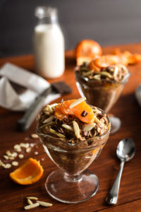 21 Day Fix Clementine and Cocoa Overnight Oats
