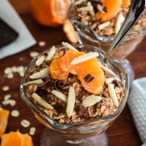 21 Day Fix Clementine and Cocoa Overnight Oats