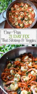 21 Day Fix One Pan Thai Shrimp & Vegetables {Swimming Rama}