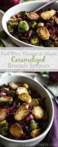 21 Day Fix Red Wine Vinegar & Maple Caramelized Brussels Sprouts and Onions