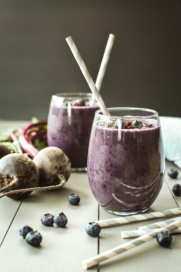 21 Day Fix Beet & Blueberry Smoothie