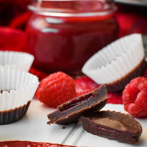 21 Day Fix Raspberry-Filled Chocolates