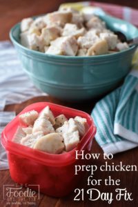 How to Prep Chicken for the 21 Day Fix
