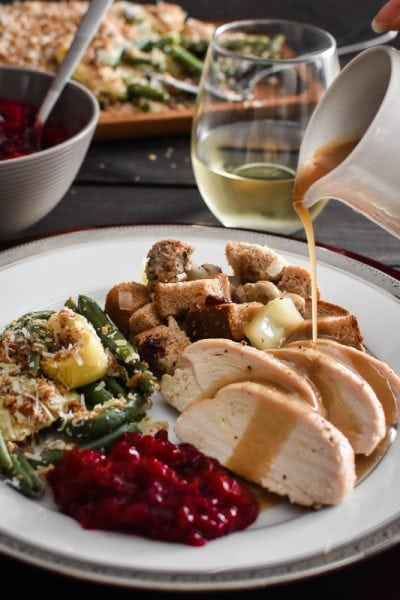 Healthy Sausage, Fennel and Cranberry Stuffing - The Foodie and The Fix
