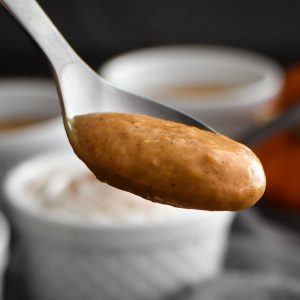 This 21 Day Fix Pumpkin Pudding tastes just like pumpkin pie but comes together in a flash. It's the perfect quick and easy fall dessert! Gluten free. #glutenfree #healthy #healthydessert #healthytreat #snack #healthysnack #dessert #kidfriendly #pumpkin #fall #fallfood #thanksgiving #21dayfix #2bmindset #portionfix