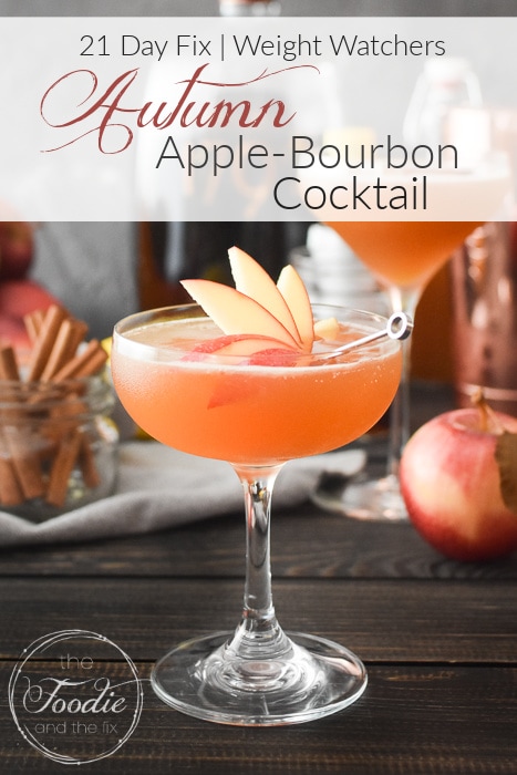 Autumn Apple Bourbon Cocktail Pin